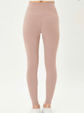 Pink clay high waisted leggings