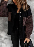Layla leopard Jean jacket