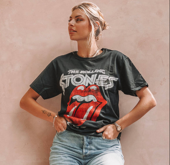 Let’s rock tongue tee