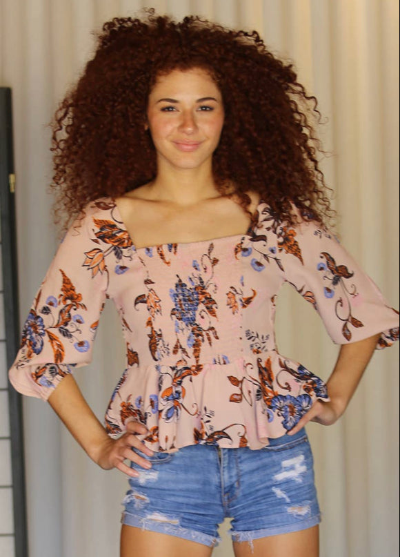 Fiona floral top