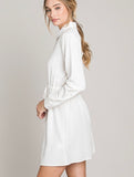 Evelyn white dress