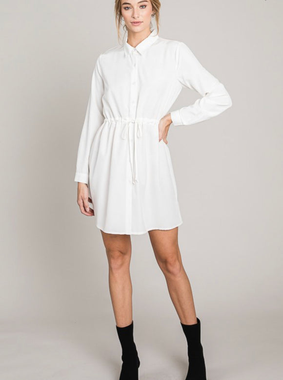 Evelyn white dress