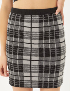 Charly plaid skirt