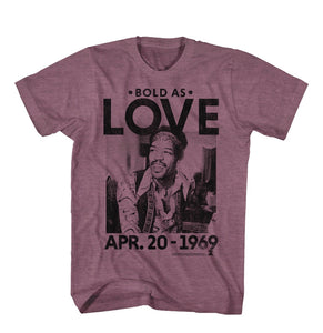 Bold as Love graphic tee